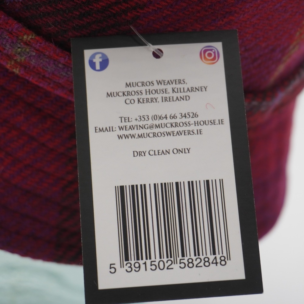 Mucros Weavers "Emily" Irish Wool Tweed Bucket Hat - Made in Killarney Ireland - Picture 13 of 16